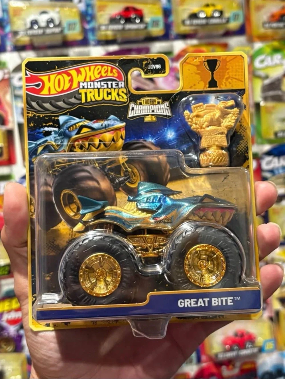 Hot wheels Great Bite Diecast monster truck champion series